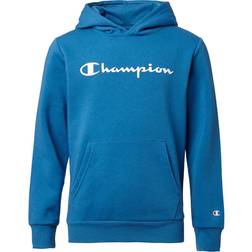 Champion Kid's Hooded Sweatshirt - Vallarta Blue