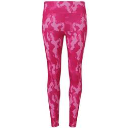 Tridri Performance Hexoflage Leggings Women - Camo Hot Pink