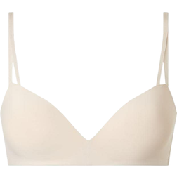 Calvin Klein Seductive Comfort Wireless Push-Up Bra - Beechwood