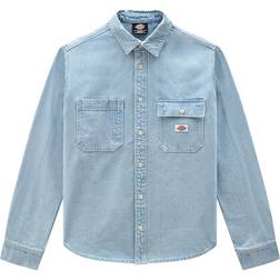 Dickies Kibler Long Sleeve Shirt - Vintage Aged Blue