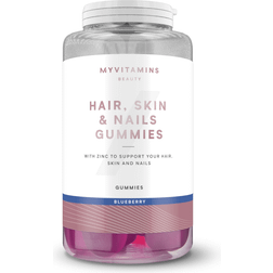 Myvitamins Hair Skin & Nails Gummies Blueberry 60 Stk.