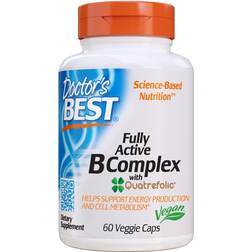 Doctor's Best Fully Active B-Complex with Quatrefolic 60 vcaps 60 Stk.