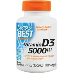 Doctor's Best Vitamin D3 5000iu 180 Stk.