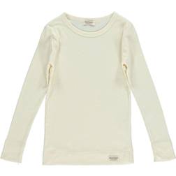 MarMar Copenhagen Plain Tee LS T-shirt - Off White