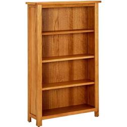 vidaXL 4 Compartments Book Shelf 43.3"