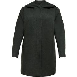 Only Sedona Curvy Seasonal Coat - Green/Raisin