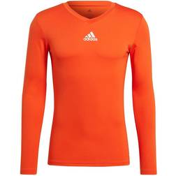 Adidas Team Base Long Sleeve T-shirt Men - Team Orange