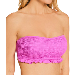 Pour Moi Free Spirit Strapless Underwired Bikini Top - Ultraviolet