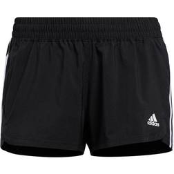 Adidas Pacer 3-Stripes Woven Shorts Women - Black/White