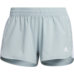 Adidas Pacer 3-Stripes Woven Shorts Women - Magic Grey