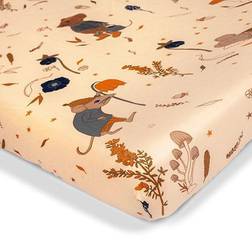 That's Mine Bed Sheet Baby Mouse Night 60x120cm 60x120cm