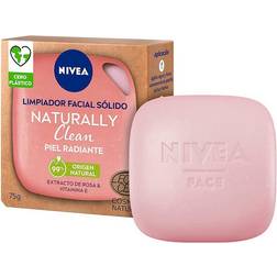 Nivea Facial Cleanser Naturally Clean Solid (75 g)