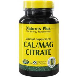 Nature's Plus Cal Mag Citrate 90 Vegetarian Capsules