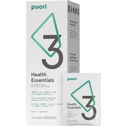 Puori P3 Health Essentials Omega-3 D3 B6 Magnesium & Zinc Multi-Packs 30 Pack(s)