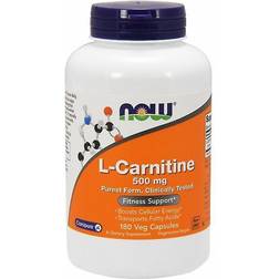 Now Foods L-Carnitine, 500mg 180 vcaps