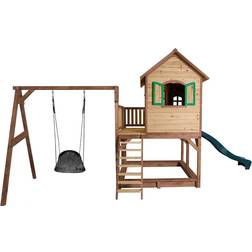 Axi Classic Liam Playhouse with Roxy Fågelbogunga + Slide