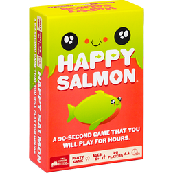 Happy Salmon by Exploding Kittens Family-Friendly Party Games Card Games for Adults, Teens & Kids