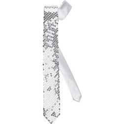 Widmann Sequin Tie Silver