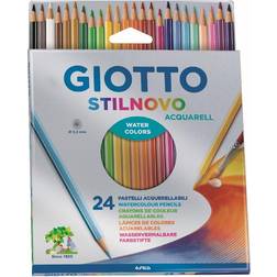 Giotto 255800 Stilnovo Acquarell Watercolour Pencils Pack of 24