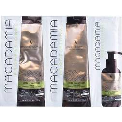 Macadamia Unisex Hair Dressing Set Ultra Rich (3 pcs)