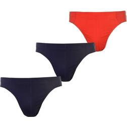 Slazenger Briefs 3-pack - Navy/Navy/Red