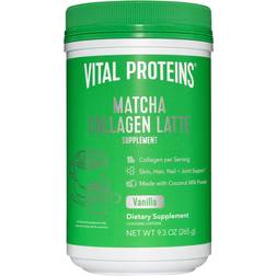 Vital Proteins Matcha Collagen Latte Powder Vanilla 265g