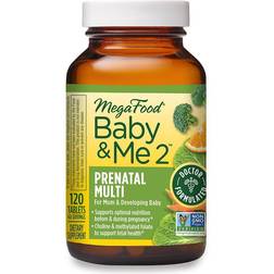 MegaFood Baby & Me 2 Prenatal Multi 120