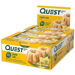 Quest Nutrition Bars Lemon Cake 12 Bars Protein Bars