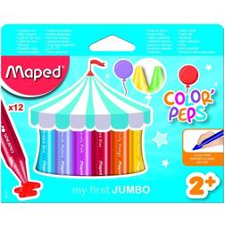 Maped Color'Peps Vaxkritor 12-set Jumbo