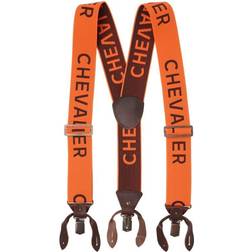 Chevalier Logo Suspenders HighVisOrange