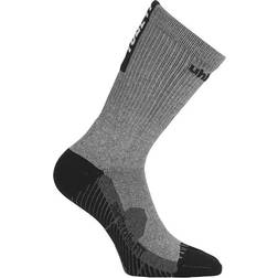 Uhlsport Tube It Socks Unisex - Dark Grey Mélange/Black