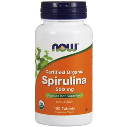 Now Foods Spirulina 500 mg 100 Tablets