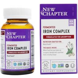 New Chapter Fermented Iron Complex 60 Vegetarian Tablets