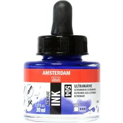 Amsterdam Acrylic Ink Bottle Ultramarine 30ml