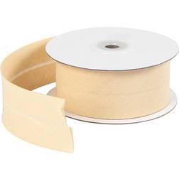 Creativ Company Bias Binding Tape, W: 36 mm, natural, 10 m/ 1 roll