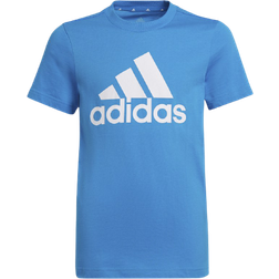 Adidas Boy's Essentials T-shirt - Bright Blue/White (HE9283)