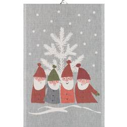 Ekelund Santa Meeting Küchenhandtuch Grey/Multicoloured (60x40cm)