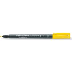 Staedtler Lumocolor Permanent Pen F 318 Yellow 0.6mm