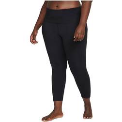 Nike Yoga Dri-FIT High-Rise 7/8 Leggings Women - Black/Iron Grey