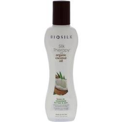 Biosilk Silk Therapy with Organic Coconut Oil Leave-in Treatment 5.6fl oz