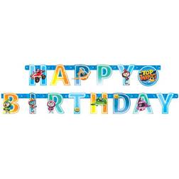 Amscan 9904876 Top Wing Happy Birthday Letter Banner 1.8 m