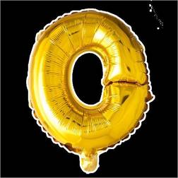 folieballongbokstav O 41 cm guld
