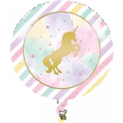 Unicorn Sparkle, Folieballong rund