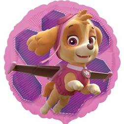 Amscan Anagram 3408801 Pink Paw Patrol Skye and Everest Foil Balloon 18 Inch