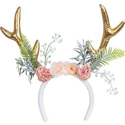 Boland Reindeer Horn with Flower Diadem
