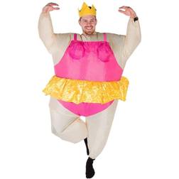 bodysocks Pink Ballerina Dancer Inflatable Costume