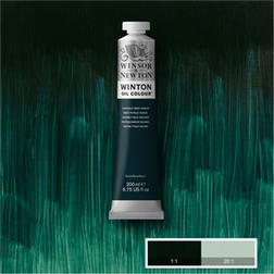 Winsor & Newton WINTON OIL COLOUR 200ML PHTHALO DEEP GREEN 048