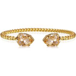 Caroline Svedbom Mini Drop Bracelet - Gold/Light Peach