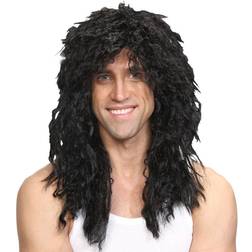 Wicked Costumes Rockstar Black Wig