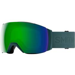 Smith I/O MAG XL Spruce Flood ChromaPop Sun Green Mirror ChromaPop Storm Rose Flash Goggles